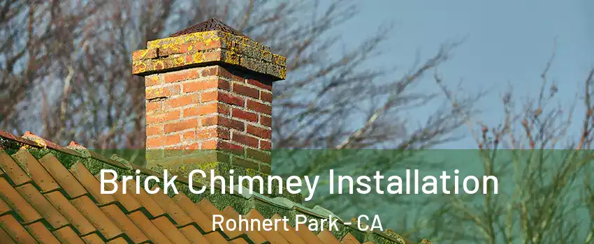  Brick Chimney Installation Rohnert Park - CA