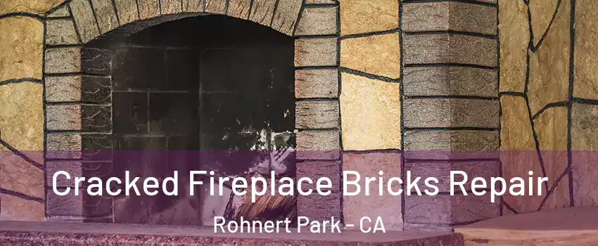  Cracked Fireplace Bricks Repair Rohnert Park - CA
