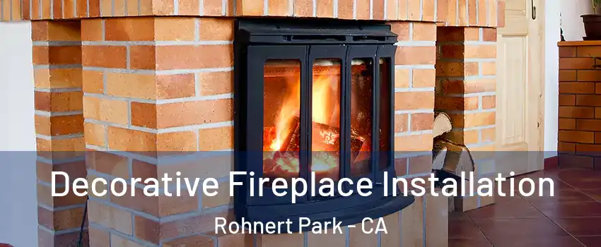  Decorative Fireplace Installation Rohnert Park - CA