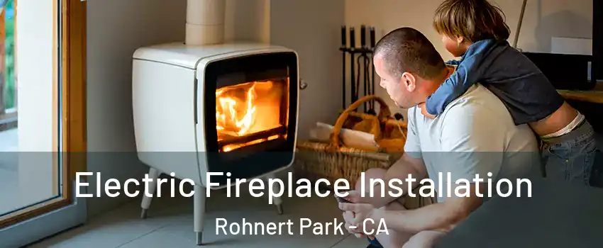  Electric Fireplace Installation Rohnert Park - CA