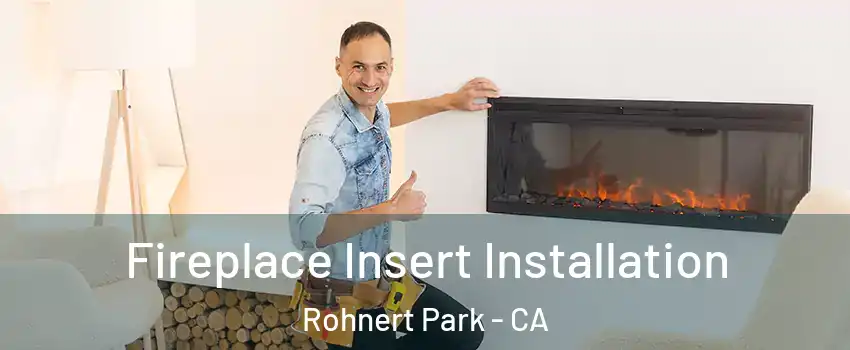  Fireplace Insert Installation Rohnert Park - CA