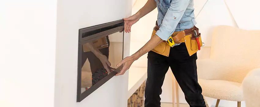 Metal Fireplace Installation in Rohnert Park, California