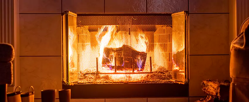 Mendota Hearth Landscape Fireplace Installation in Rohnert Park, California