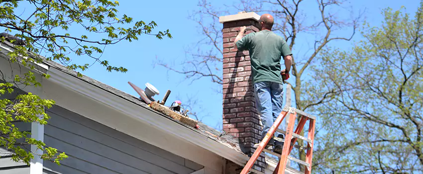 Vinyl and PVC Chimney Flashing Installation in Rohnert Park, CA