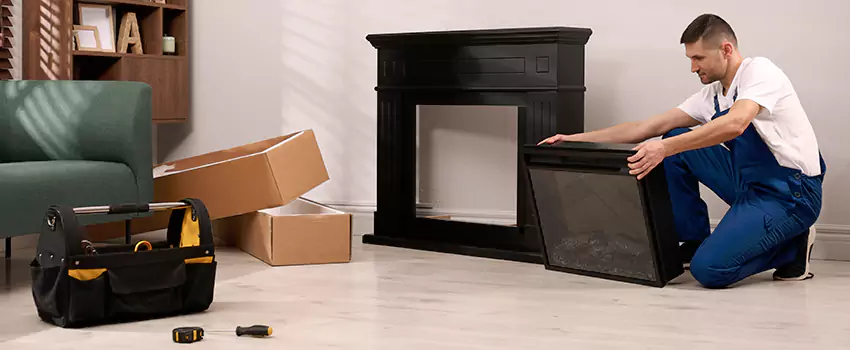 Old Rusted Metal Fireplace Repair And Replacement in Rohnert Park, CA