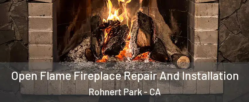  Open Flame Fireplace Repair And Installation Rohnert Park - CA