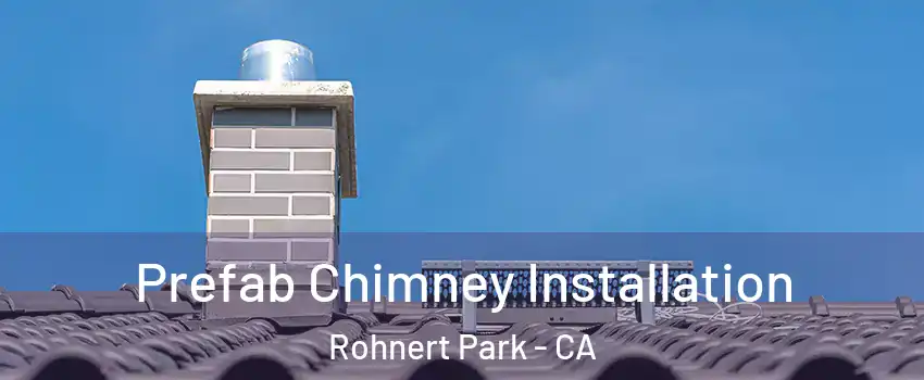  Prefab Chimney Installation Rohnert Park - CA