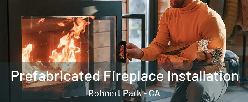 Prefabricated Fireplace Installation Rohnert Park - CA