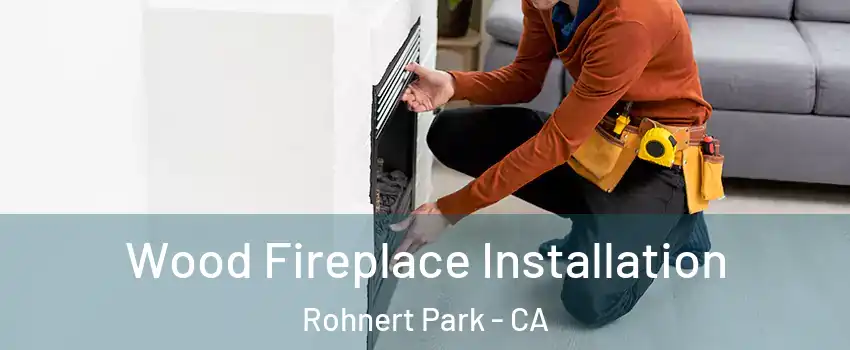  Wood Fireplace Installation Rohnert Park - CA