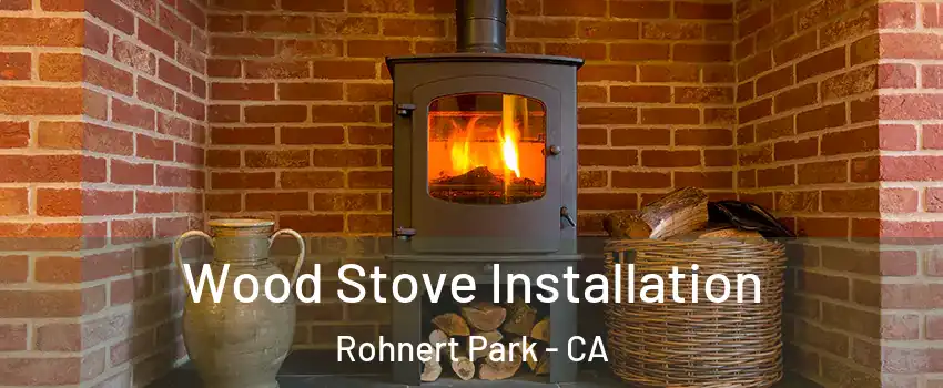  Wood Stove Installation Rohnert Park - CA